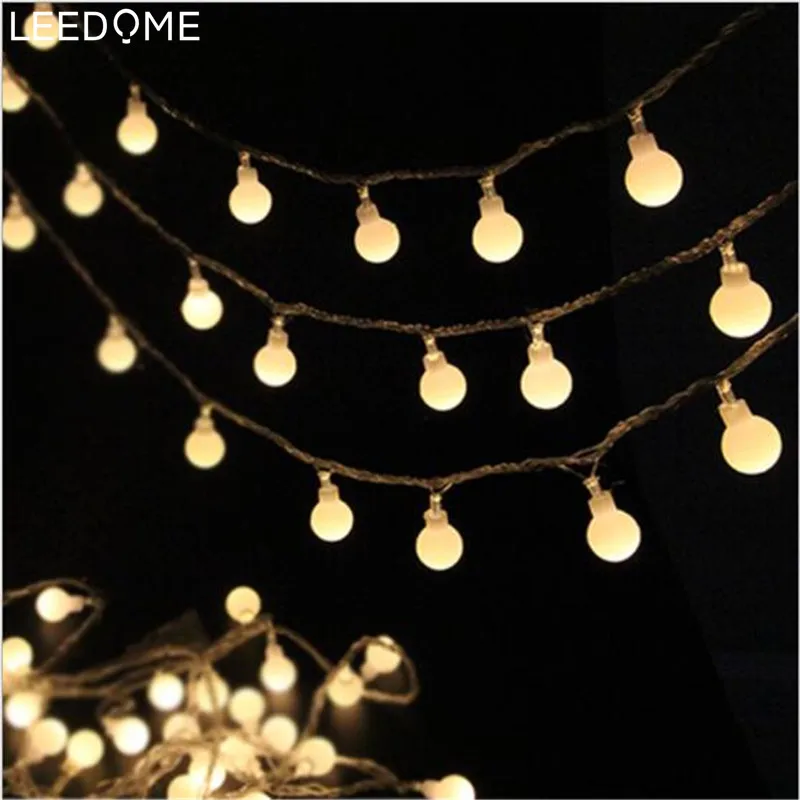 

Leedome 10M 100Led IP68 LED Holiday String Light for Christmas Festival Party Colorful Xmas Decor Flexible RGB Fairy Strip Lamp