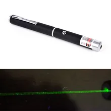 1 шт. зеленая лазерная указка ручка-лазерная указка 5 мВт Профессиональный мощный лазер