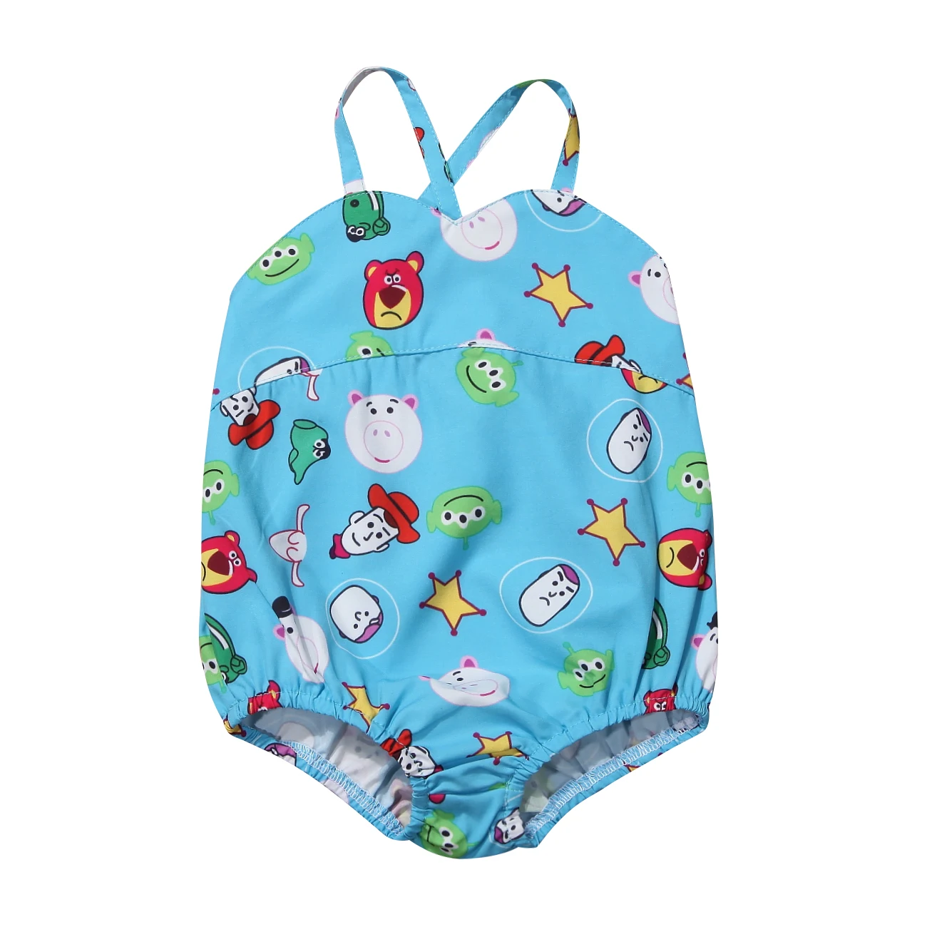 Summer Super Cute Baby Girls Cartoon One piece Swimsuit Toddler Infant
