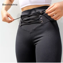 BlackArachnia модные бедра пуш-ап колготки с поясом на талии Йога Брюки Сексуальные Высокая талия тонкие спортивные брюки высокая эластичность женские колготки