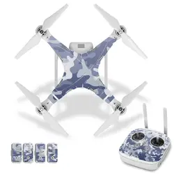 Красивые камуфляжные Камо кожи ПВХ Камера Drone наклейки кожи Стикеры для DJI Phantom 3 Drone & Батарея аксессуары