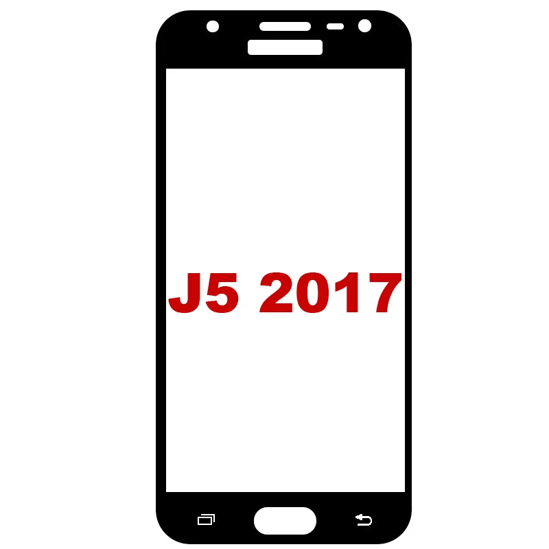 TOMKAS For Samsung Galaxy A3 A5 2016 J3 J5 J7 2017 Screen Protector Full Coverage For Galaxy A3 A5 J3 J5 J7 2016 Tempered Glass  (1)