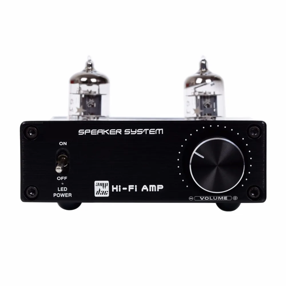 Ламповый усилитель kebidumei цифровой Hi Fi ламповый DC12V система колонок Buffer 6J1