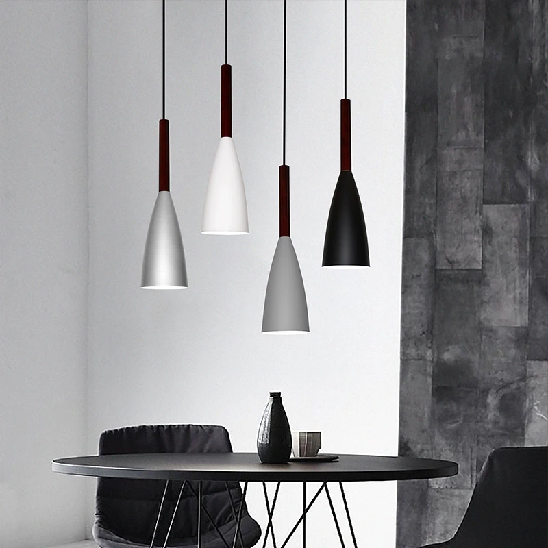 

Eusolis Modern Pendant Lamp Aluminium Hanglampen Luminaires Suspendus Vintage Industrial Lighting Nordic Lamp Dining Room Lights