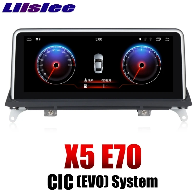 LiisLee For BMW X5 E70 2011~2013 For CIC System EVO ID6 CarPlay Adapter Car Multimedia Player GPS Audio Radio Navigation NAVI 2