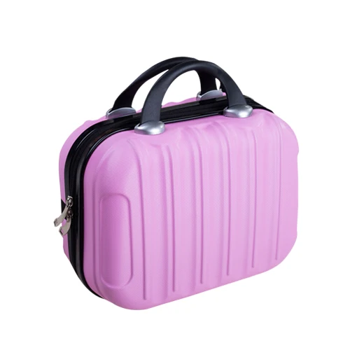 Mihawk Женская Мода Макияж чемодан Tote Мультфильм Путешествия красота туалетные принадлежности мыть Tote Box Органайзер сумки Поставки аксессуары - Цвет: Pink  Bag