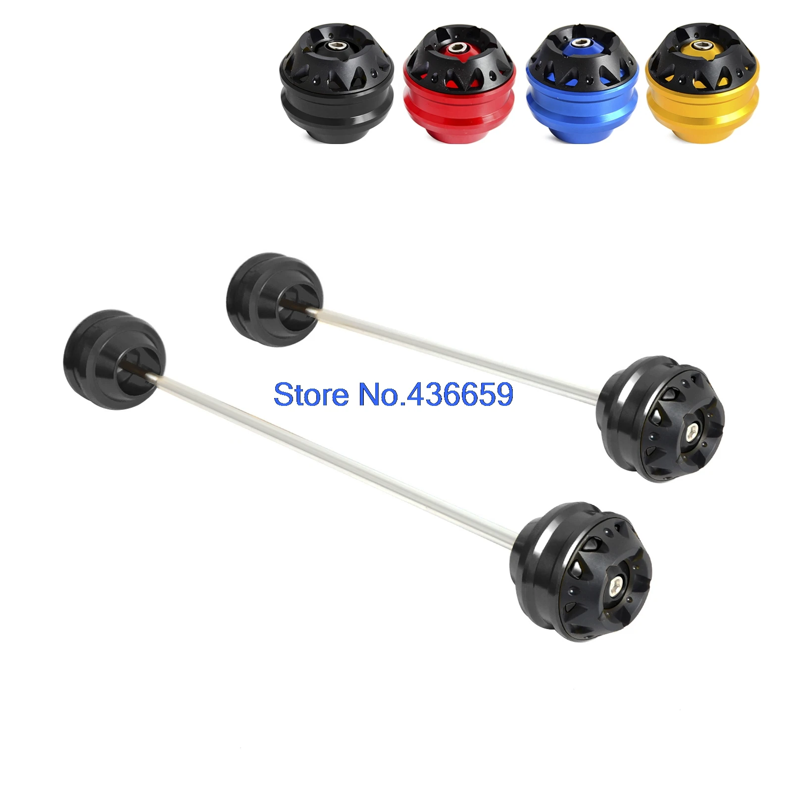 

Front Rear Axle Fork Sliders Crash Protector For Yamaha YZF-R3 YZF-R25 MT-03 MT-25 YZFR3 YZFR25 MT03 MT25