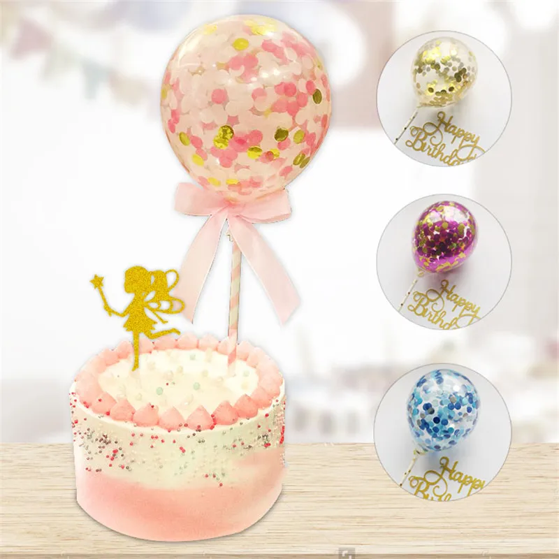 10sets-Clear-Confetti-Balloons-With-Sticks-Wedding-Birthday-Cake-Decoration-Baby-Shower-Dessert-Table-Cake-Topper