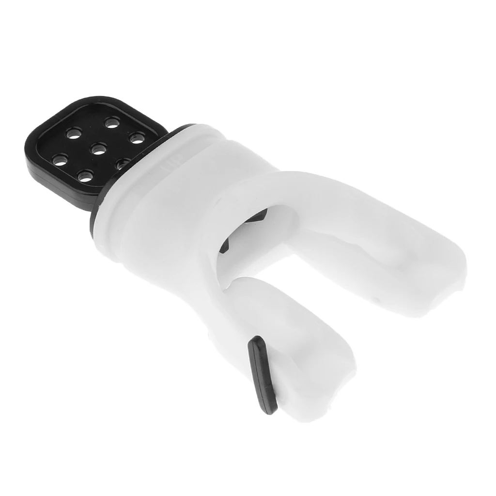 1PC Snorkel Bite Comfort Silicone Scuba Diving Snorkelling Moldable Bite Mouthpiece Regulator Accessories with Tie Wrap Gear