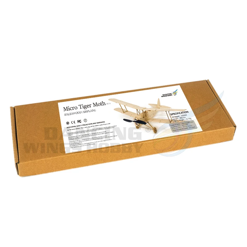 Balsawood RC Plane Mini Tiger Moth Training Airplane Model Ultra-micro Indoor Aircraft Brushed Version Kit Only K10 Balsawood RC Plane Mini Tiger Moth Training Airplane Model Ultra-micro Indoor Aircraft Brushed Version Kit Only K10