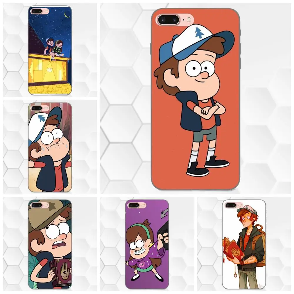 

Soft TPU Phone Cases Dipper Gravity Falls For Huawei Honor Enjoy Mate Note 6s 8 9 10 20 Lite Play Pro P smart