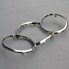 1 Piece Dashboard Decorative Ring ABS Chrome Trim Auto Parts Car Styling for Chevrolet Cruze Sedan Hatchback Accessories