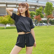 Сетчатые уличные спортивные шорты женские Беговые анти-светильник брюки для фитнеса два предмета тренировочный костюм для верховой езды M