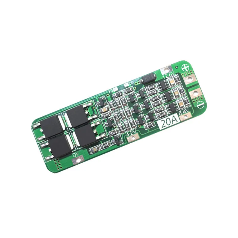 1 шт. 3 S 20A литий ионный Батарея 18650 Зарядное устройство pcb защиты БМС доска для