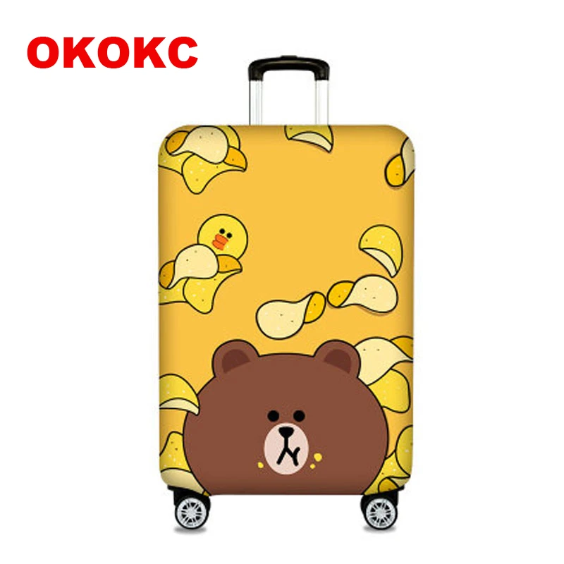 OKOKC шляпа медведь эластичный толстый дорожный костюм чехол Защитный багажный для