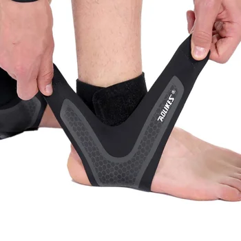 1Pc Enkel Protector Licht Sport Enkel Ondersteuning Elastische Enkelbrace Guard Voet Ondersteuning Sport Gear Gym Nieuwe
