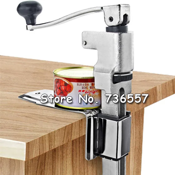 

Restaurant Desk Style Opener Industrial Table Mount Manual Commercial Bottle Tin Opener Jar Opener Cooking Tool