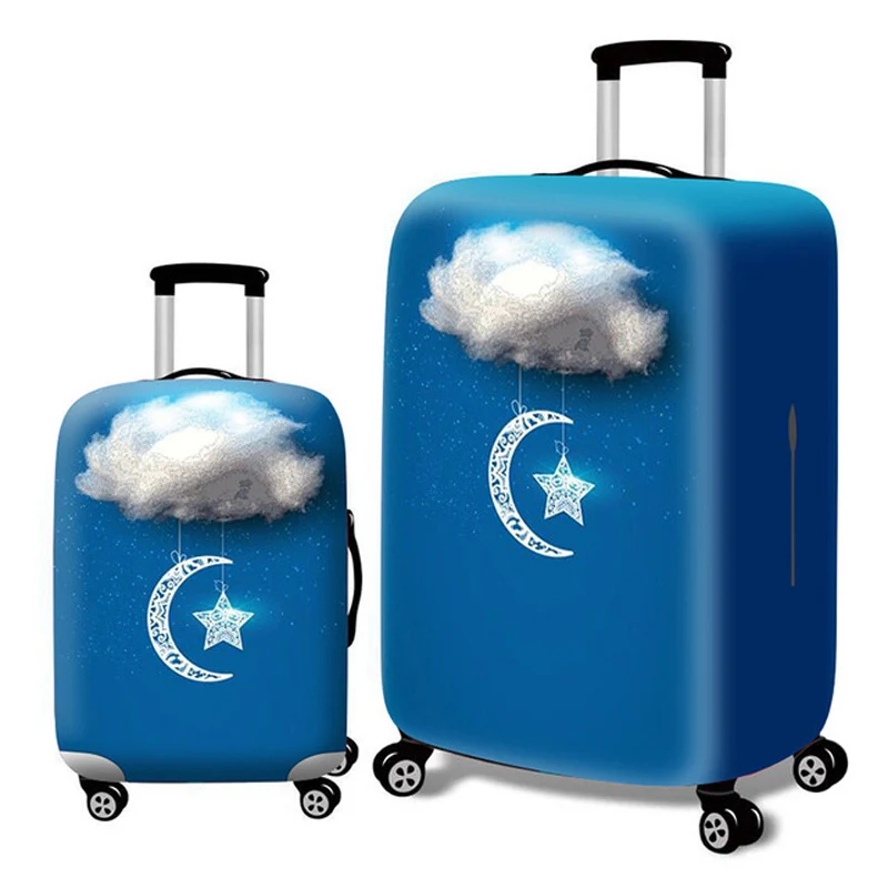 Чемодан на колесиках для путешествий чемодан Эластичный Защитный чехол Аксессуары для путешествий 18-32 дюймов Чехол для багажа