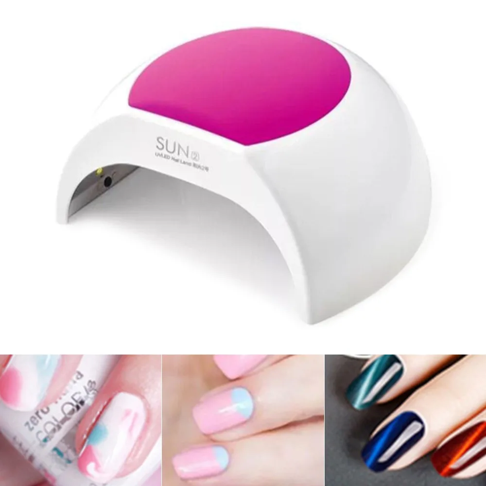 Secador de Unhas Cura Lâmpada Luz Temporizador Configurações Manicure Máquina ue - Reino Unido Eua Plug2019 Novo 48 w uv Gel Led 2 Secadores de unhas