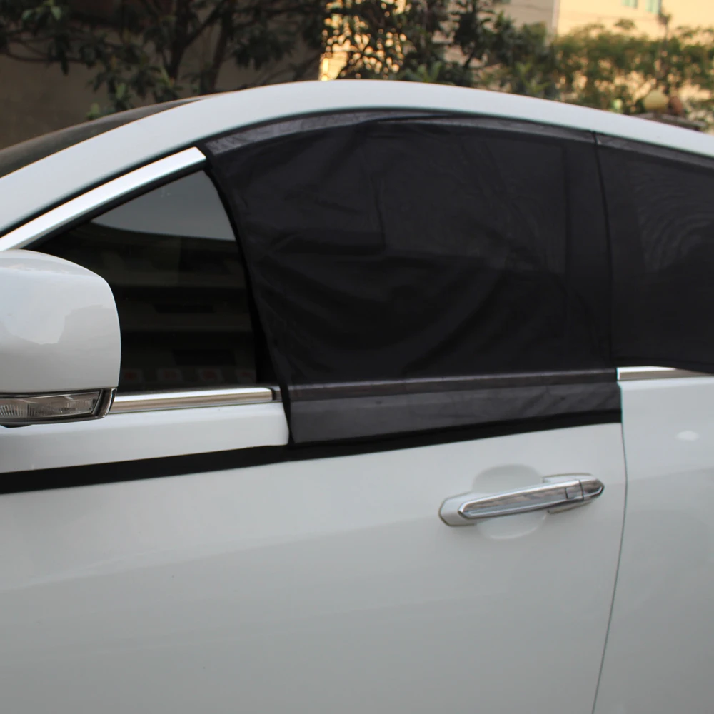 

Adjustable Automobile Black Sun Casual Shield Car Shade Curtain Auto Sunshade UV Protection Cars Windows Cover