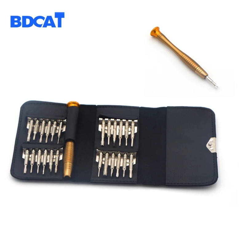 

BDCAT Screwdriver Set 25 in 1 Torx Screwdriver Repair Tool Set For iPhone Cellphone Tablet PC Worldwide Store Hand tools