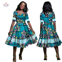 Robe cire africain 2019 Femmes De Mode robe 6XL vêtements africain traditionnel pour les femmes o