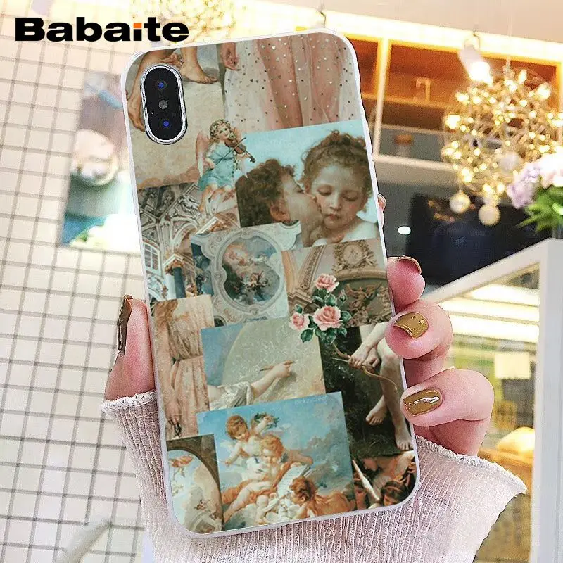 Чехол для телефона Babaite Renaissance angels для iphone 11 Pro 11Pro Max 8 7 6 6S Plus X XS MAX 5 5S SE XR - Цвет: A6