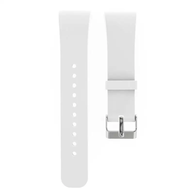 Силиконовый ремешок для часов, сменный ремешок для samsung gear Fit 2 SM-R360/Fit2 Pro R365, ремешок для наручных часов - Цвет ремешка: Белый