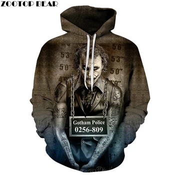 

Prisoner Hoodie Sweatshirt Streetwear 3D Print Mens Hoodie Tracksuit Street Style Pullover Drop Ship ZOOTOP BEAR