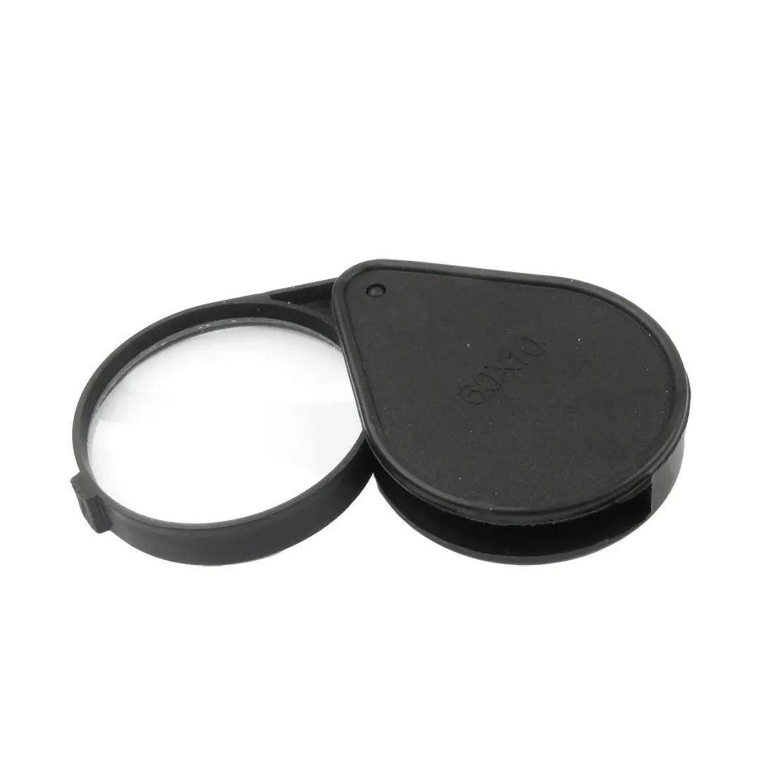

KSOL Plastic Water Drop Shape Case 60mm Dia Map Loupe 10X Magnifier