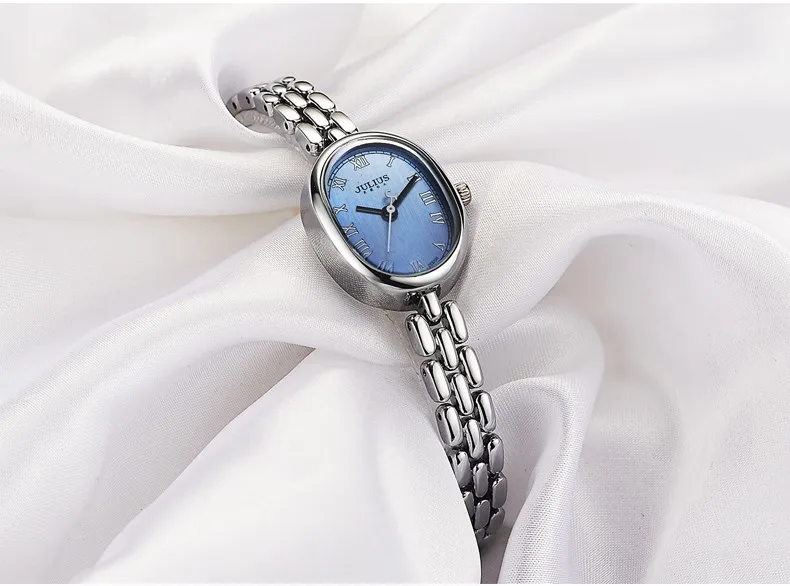 Юлий леди женские наручные часы Мода часов платье браслет цепочка Элегантный Прекрасный Бизнес девушка Валентина подарок на день рождения JA-861