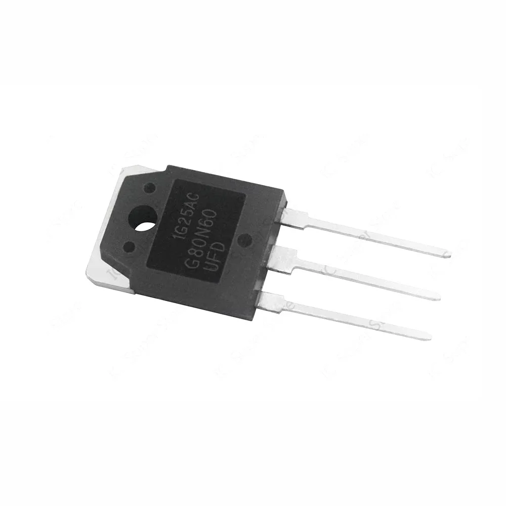 

50PCS/LOT SGH80N60UFD SGH80N60 80N60UFD 80N60 G80N60 TO3P IGBT transistor