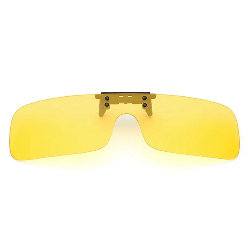 Outerdo UV400 поляризованный Cilp на солнцезащитные очки для езды на велосипеде для вождения и верховой езды линзы ночного видения для миопии очки
