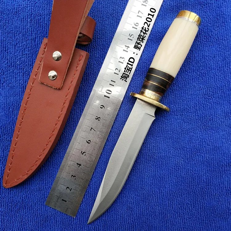 

PSRK 100% Hand Forged High-carbon Steel Small Straight Knife Camping Hunting knives Outdoor Survival Equipment Arts and Crafts