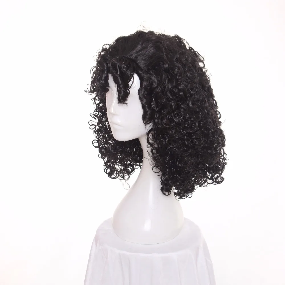 Ccutoo 40 см запутанный Gothel мать косплей парик длинный черный волт вьющиеся синтетические волосы термостойкие костюм парики для вечеринок на Хэллоуин
