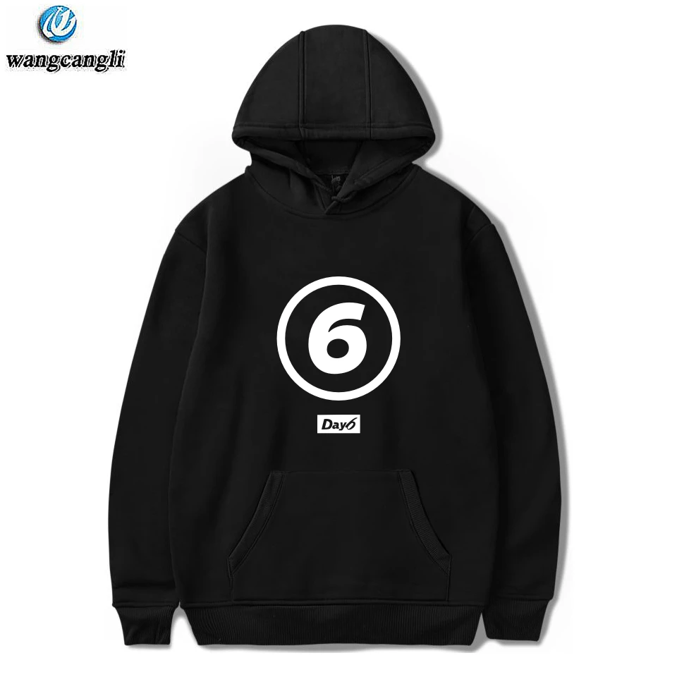 

Day6 Fashion Hoodie Day6 Logo Print Sweatshirt Pullover Harajuku Warm Hoodies Sweatshirts Men/Women Jacket Coat Kpop Clothes