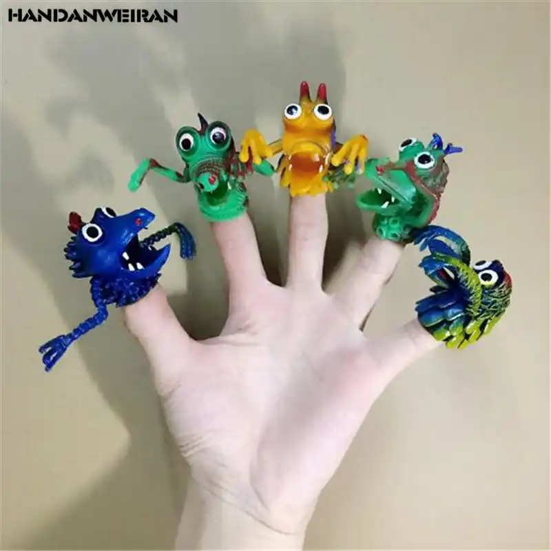 silicone finger puppets