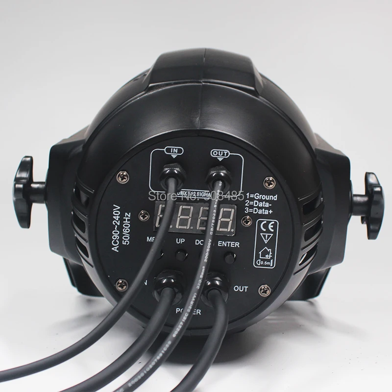 Светодиодный Par 18x18W RGBWA + UV 6in1 светодиодный Can прожектор dj проектор для мытья