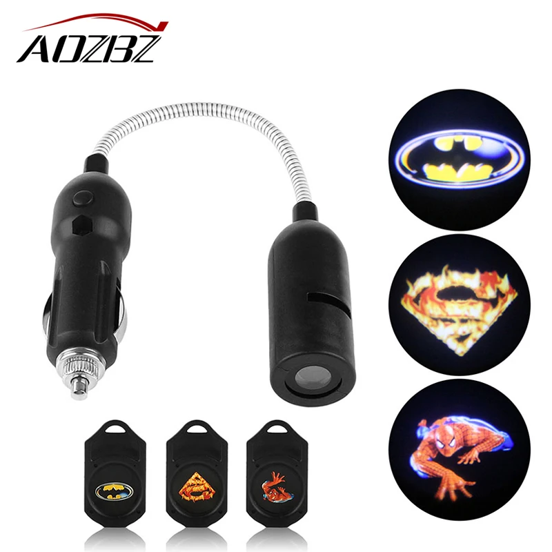 

Car Door Welcome Light Laser Car Door Shadow Led Projector Logo Spider Man Shadow Universal Car Welcome Door Car-styling