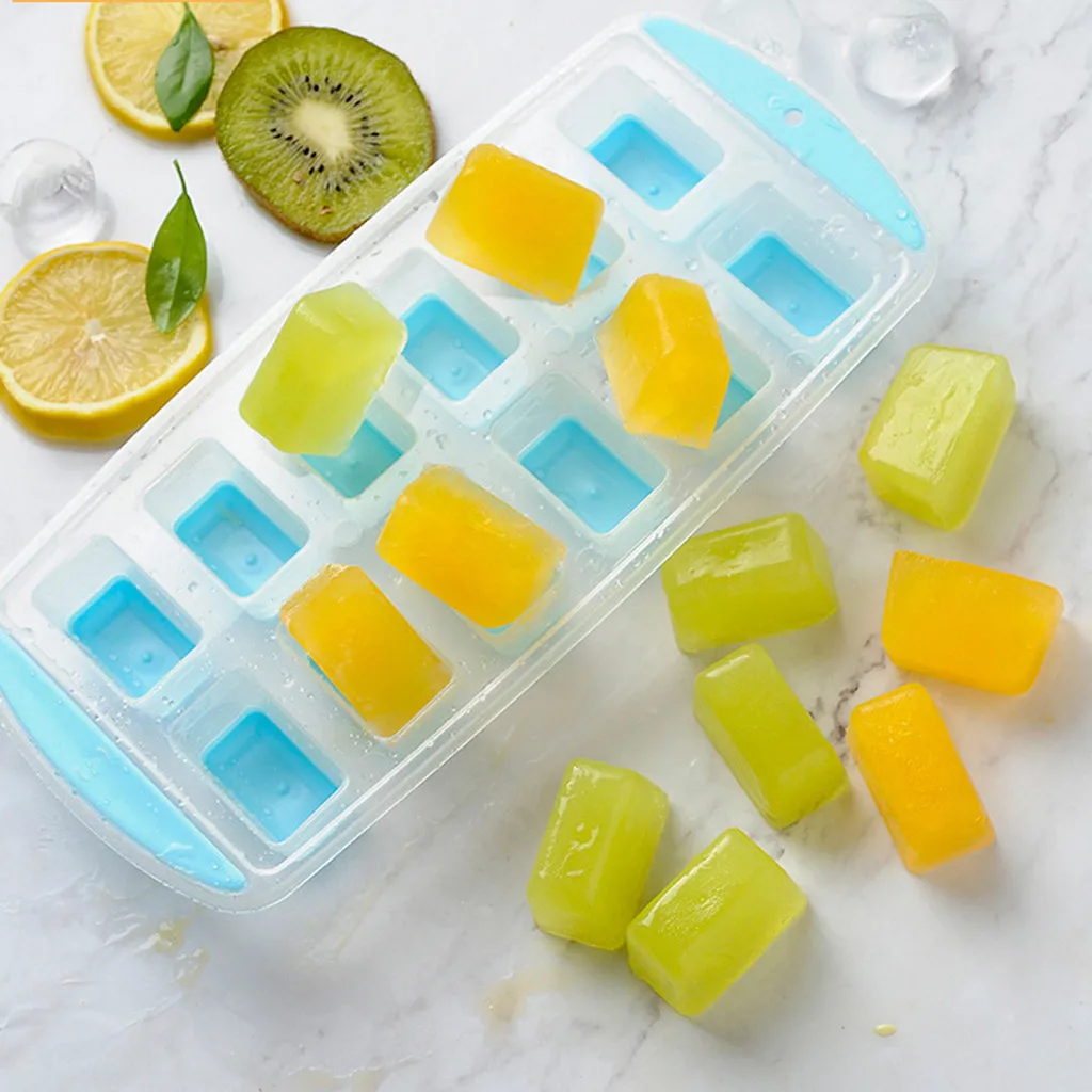 

Plastic Ice Grid Fruit MoldPlastic Ice GridIce Cube Tray Plastic Dumpling/Star/Apple Shape Summer DIY Pudding Jelly Molds