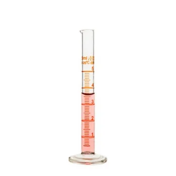 

2pcs 5ml Laboratory Measuring cylinder with Scale High borosilicate 3.3 Glass Measuring Cup Lab Supplies