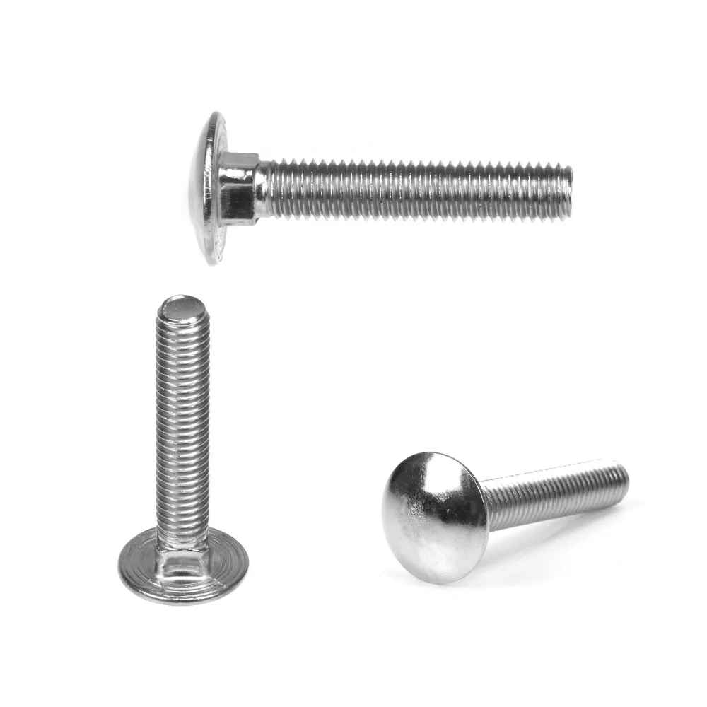 Carriage Bolts 12mm Diameter Cup Square Bolts A2 Stainless Steel M12
