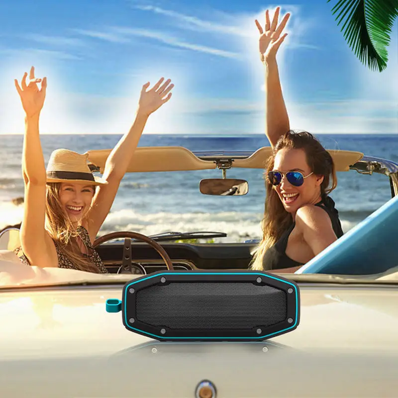 Bluetooth динамик наружные водонепроницаемы переносной динамик 10 Вт звуковая коробка музыкальная Колонка беспроводной сабвуфер динамика Hd Bass стерео