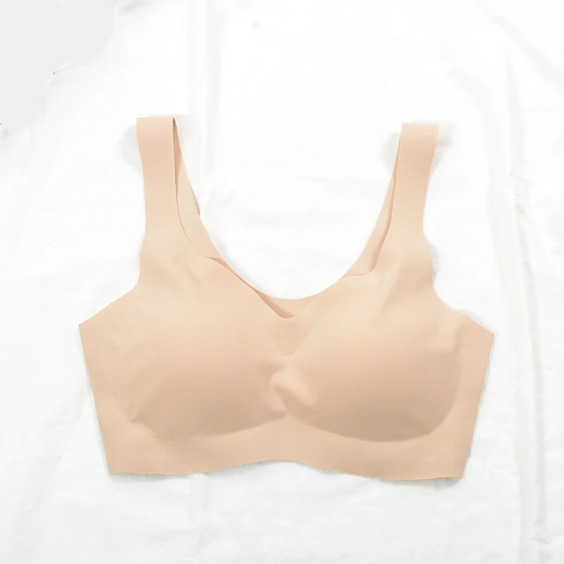 

Sexy Backless Intimates Bras Wire Free Seamless Bra Bralette Women Push Up Lingerie