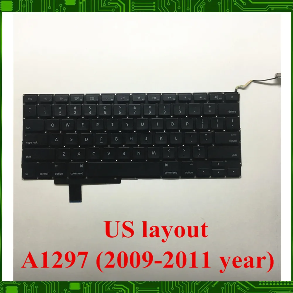 

NEW For Apple MacBook Pro 17" A1297 US keyboard with backlight MC024 MC725 MD311 MC311 MC226 MB064 2009-2011 YEAR