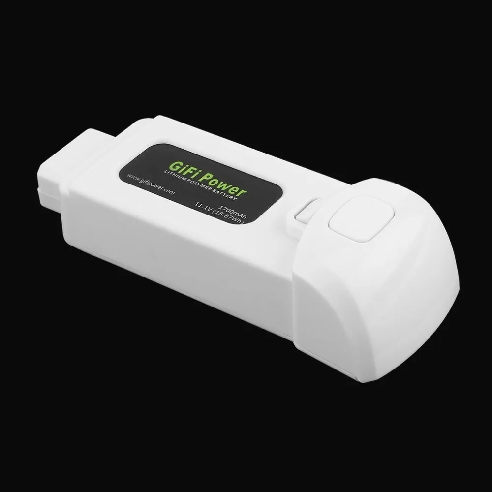 GIFI Power 2 шт. 11 1 В 1700 мАч 18.87Wh литий полимерный аккумулятор для летающей камеры Yuneec