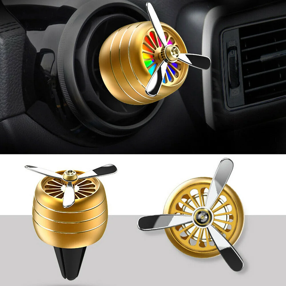 Креативные пропеллерные вентиляторы автомобильные вентиляционные духи твердые духи освежители автомобиля автомобильные аксессуары