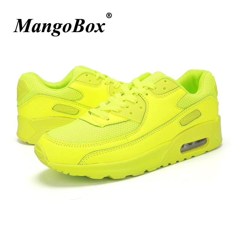 

Couples Running Footwear Spring Autumn Sport Shoes Men Air Black Green Athletic Footwear Comfortable Unisex Fitness Sneakers