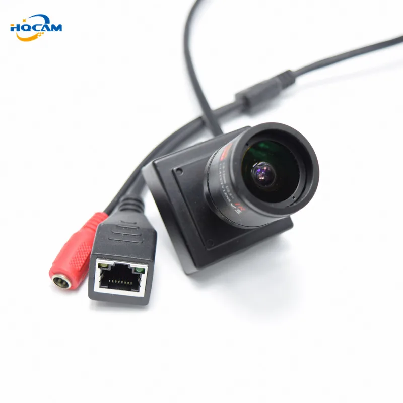 HQCAM 1080P Мини ip-камера ONVIF 2,8-12 мм ручной варифокальный зум-объектив P2P Plug and Play с металлическим кронштейном маленькая камера безопасности