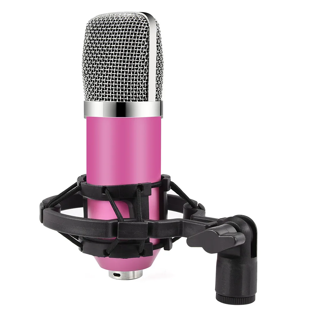 VOBERRY микрофон BM700 компьютерный микрофон 3,5 мм проводной конденсаторный звук микрофон+ амортизационная установка для записи braodcasing CT